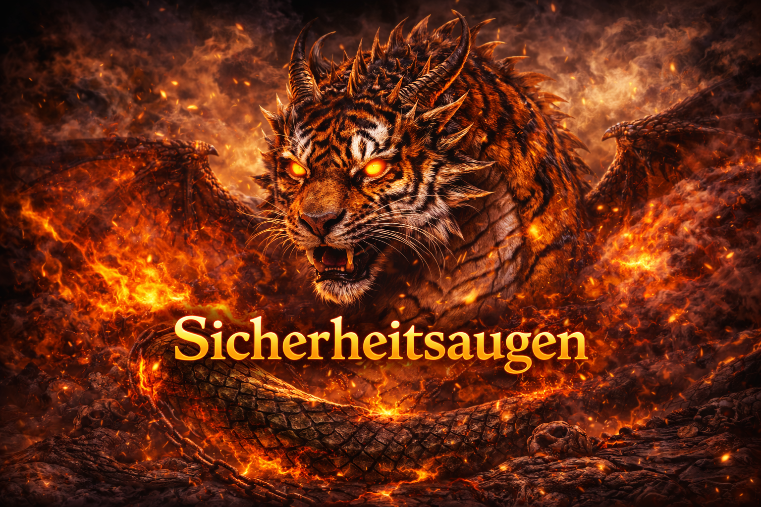 Sicherheitsaugen und Resin