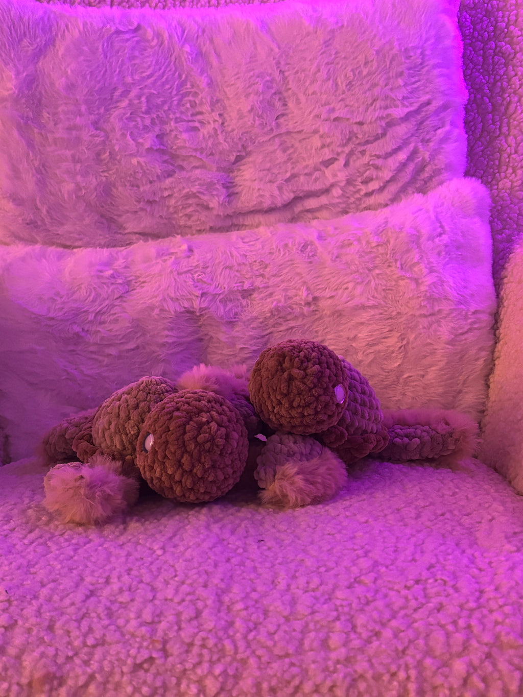 Babyschildkröte mit Furry Wolle