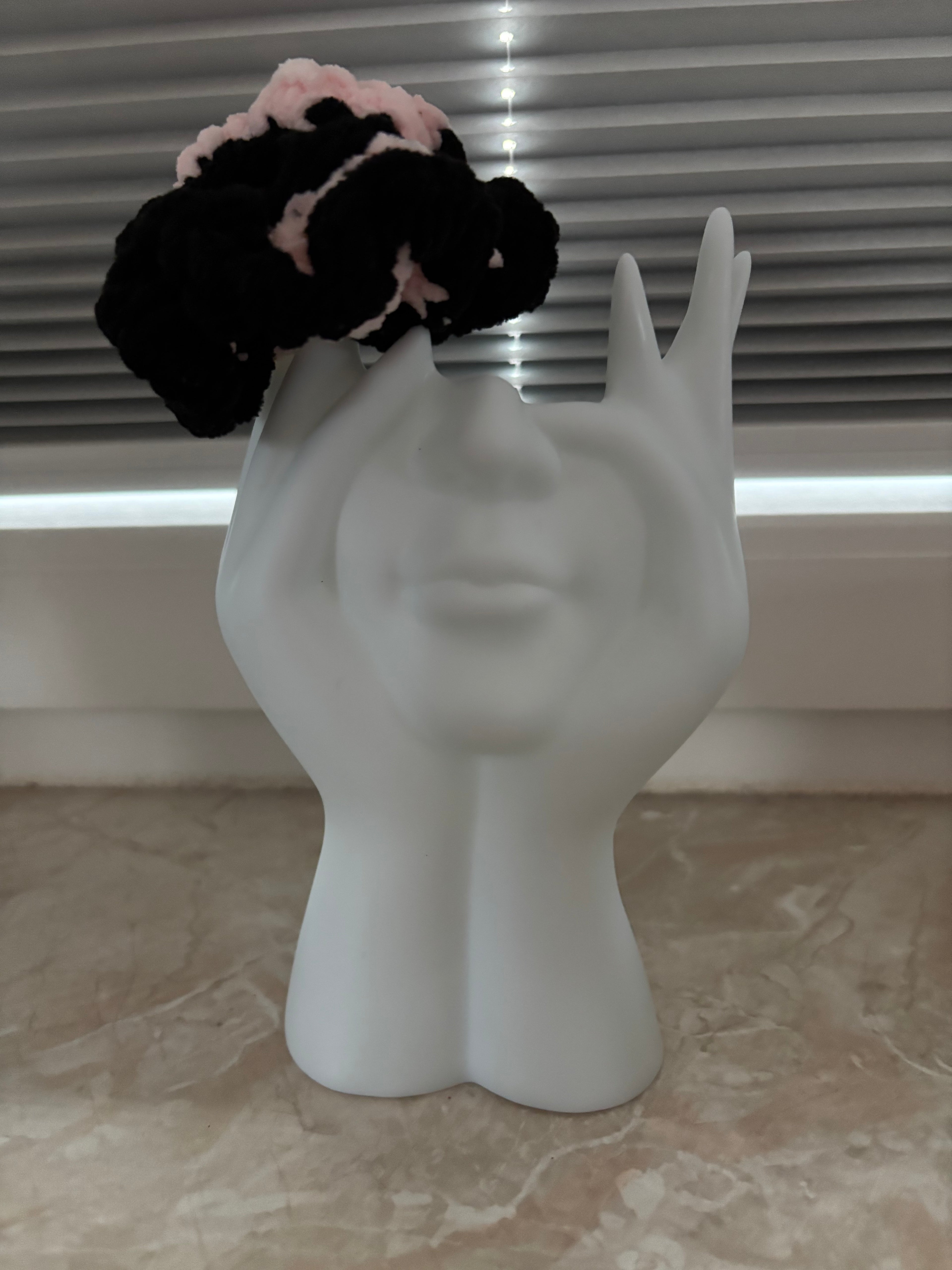 Scrunchie "Ying- Yang"