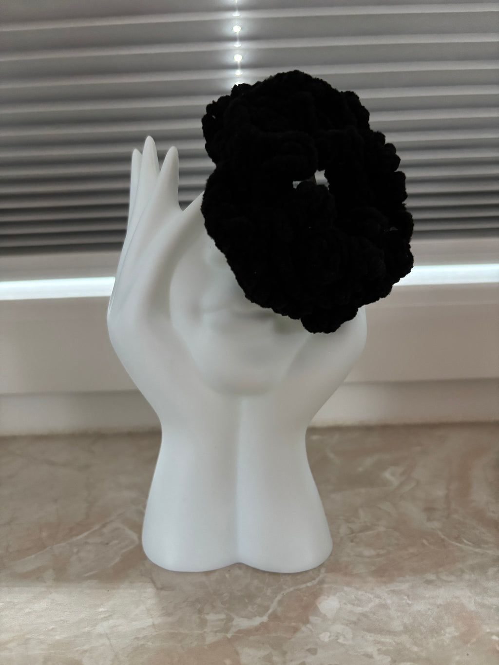 Scrunchie "Schwarze Nacht"