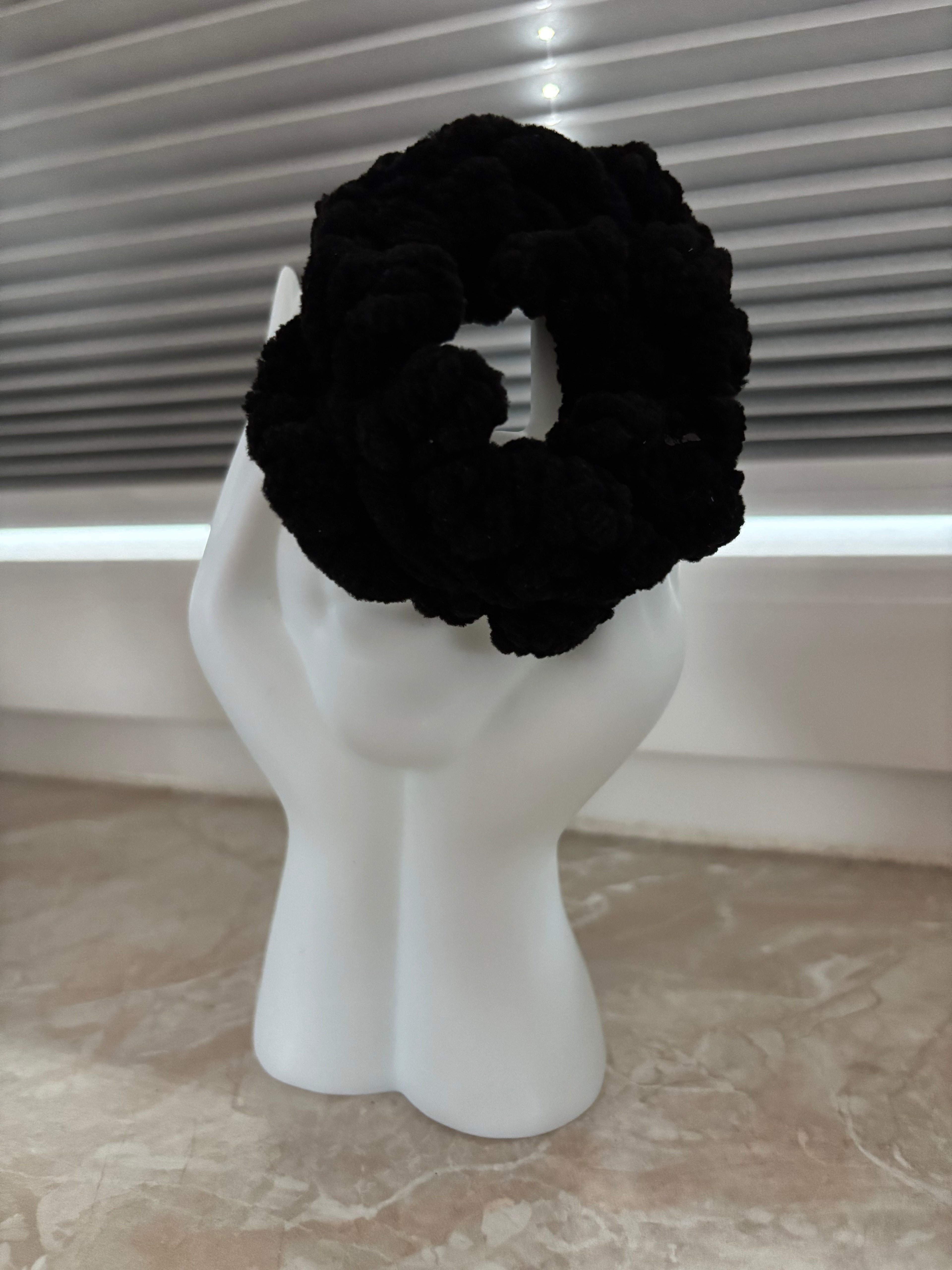 Scrunchie "Schwarze Nacht"