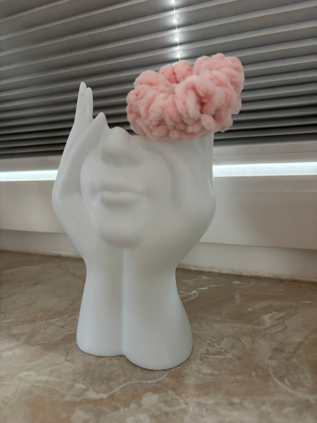 Scrunchie "Rosa Blüte"