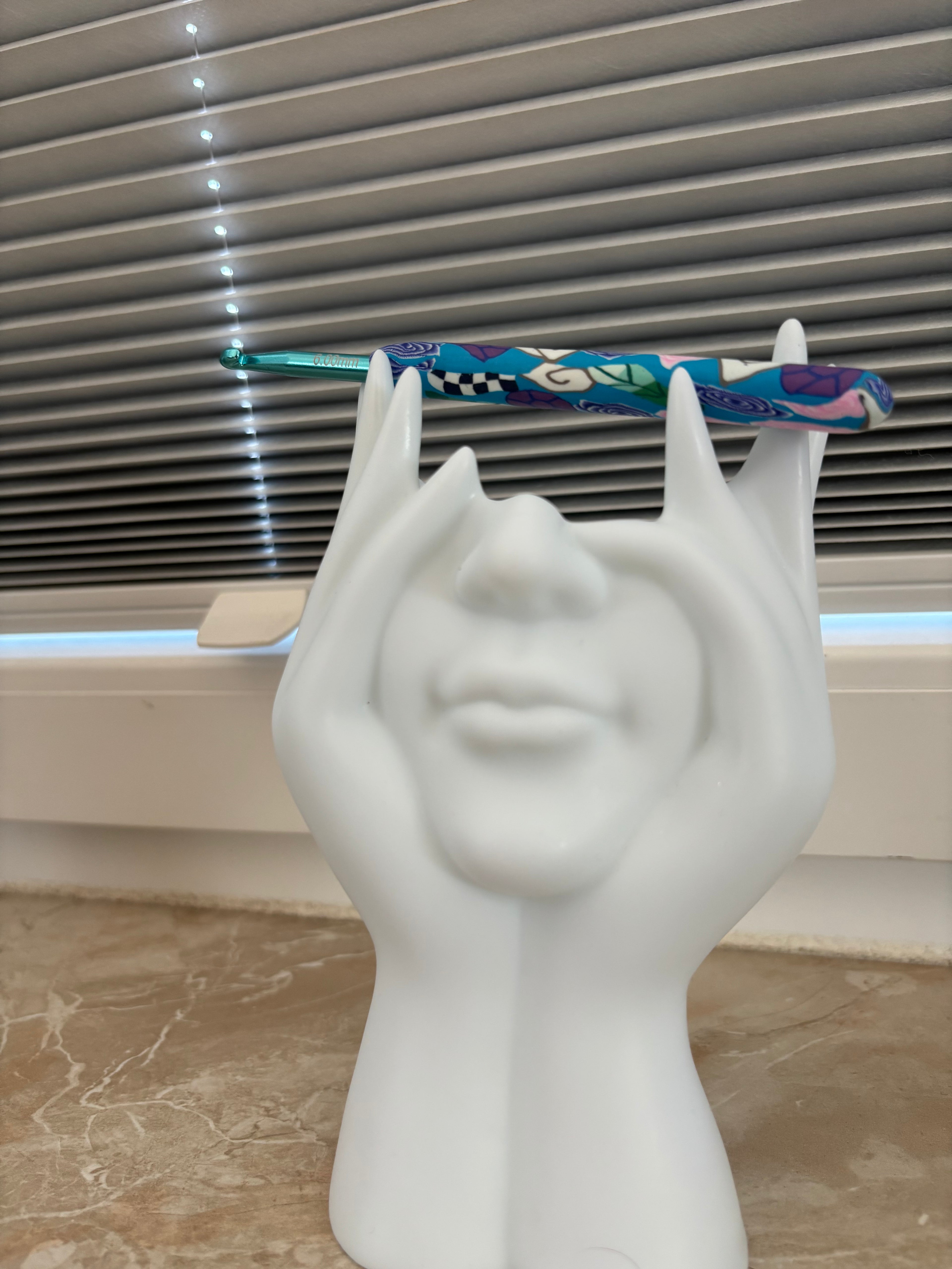 Häkelnadel 6.00mm / Rose