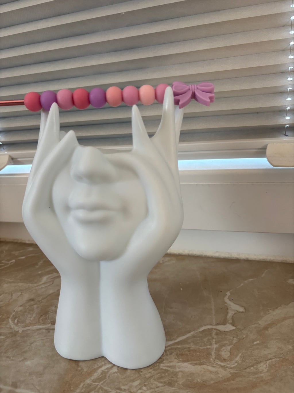 Häkelnadel 3,5mm Lila Schleife