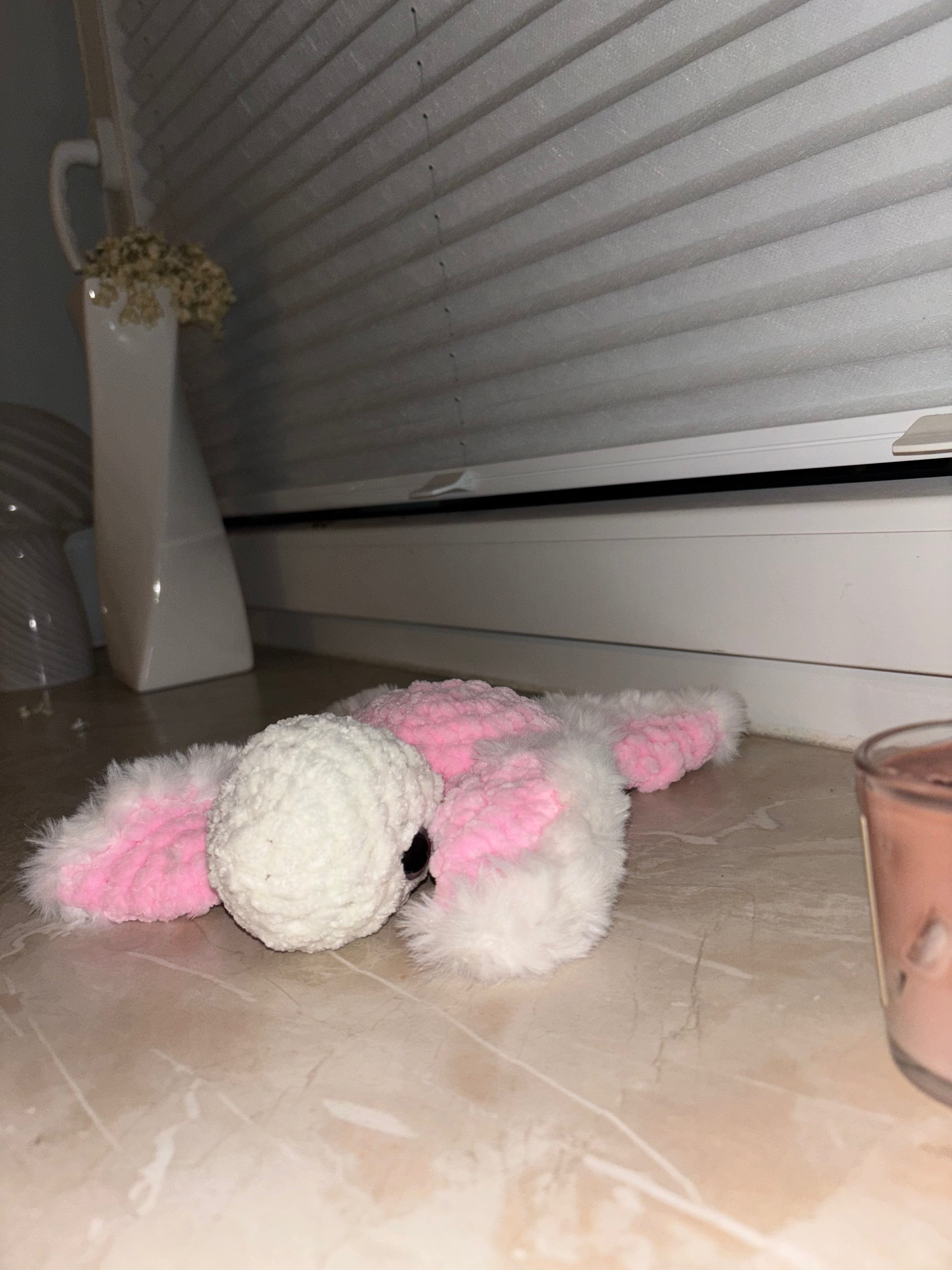 Babyschildkröte mit Furry Wolle